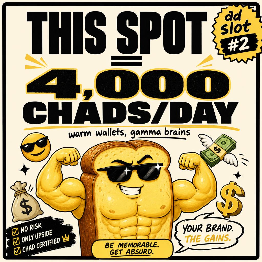 this spot = thousands of focused chads